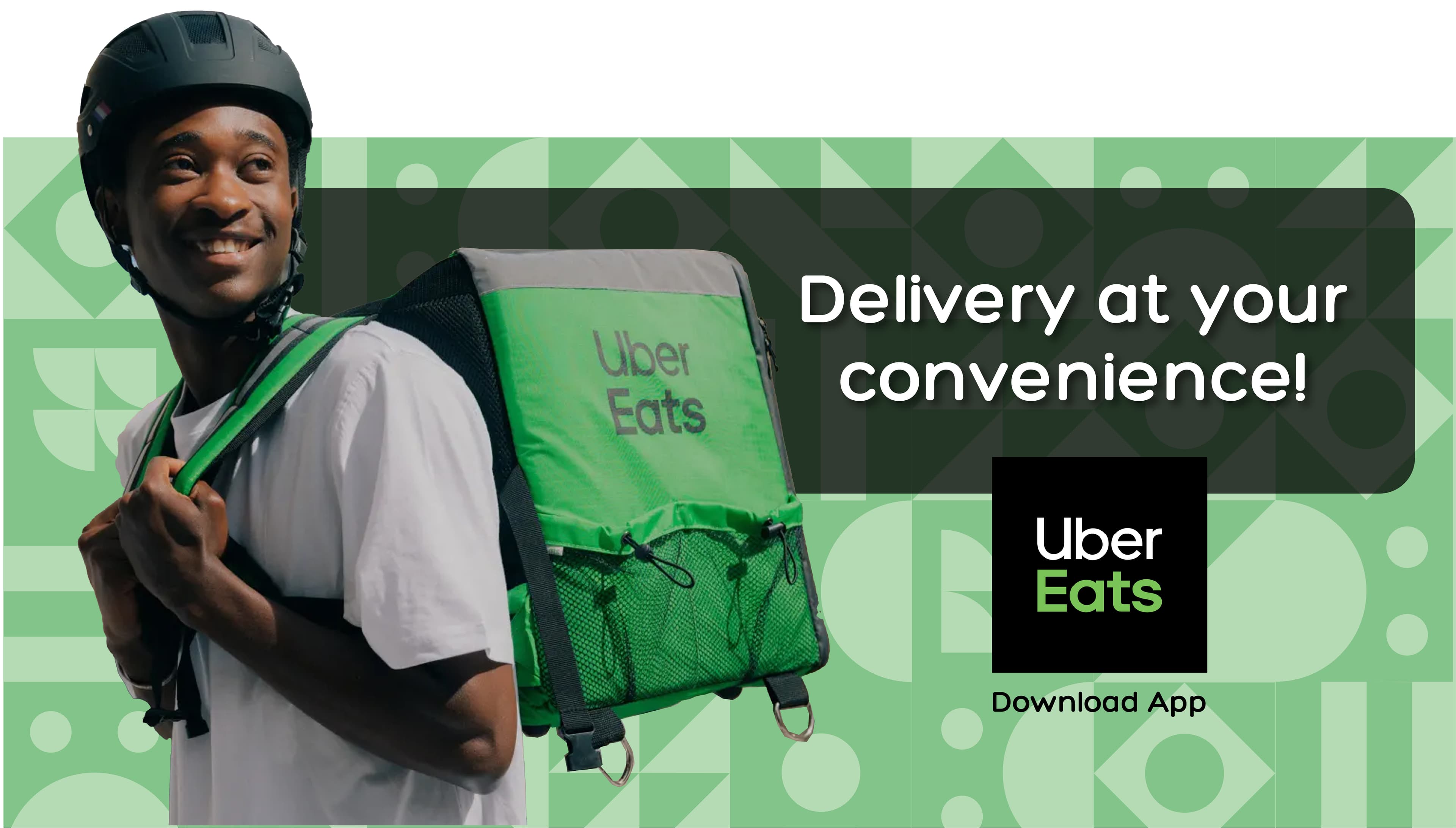 Uber Eats courier